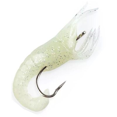 Kit 5 Cartela Isca Soft Maruri Camarão W025 7cm - 10pçs
