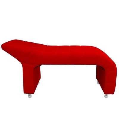 Maca Estofada Julia Para Estetica Facial Sombrancelha E Cilios Suede Cor Vermelho