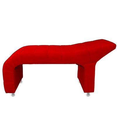 Maca Estofada Julia Para Estetica Facial Sombrancelha E Cilios Suede Cor Vermelho