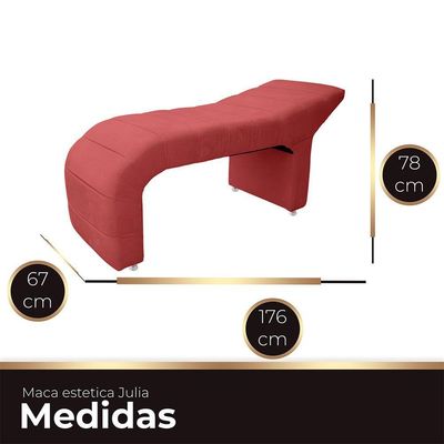 Maca Estofada Julia Para Estetica Facial Sombrancelha E Cilios Suede Cor Rose
