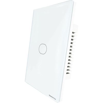 Interruptor Touch Smart Tramontina Branco Com 1 Canal