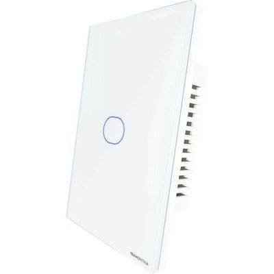 Interruptor Touch Smart Tramontina Branco Com 1 Canal