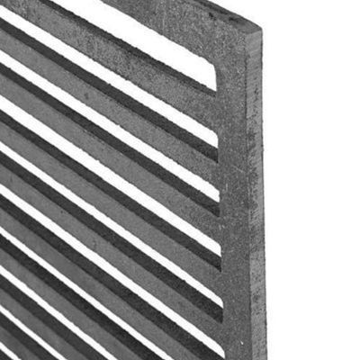 Grelha Ferro Fundido de Captação Calçada Garagem 30x50cm