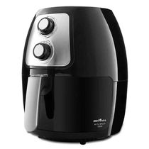 17337658216669 Fritadeira Air Fryer Britânia 1500W BFR21P Preto E Inox Britânia 220V