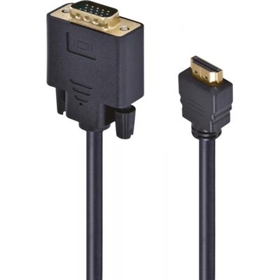 Cabo Conversor HDMI X VGA 1080I 30CM