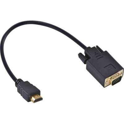 Cabo Conversor HDMI X VGA 1080I 30CM