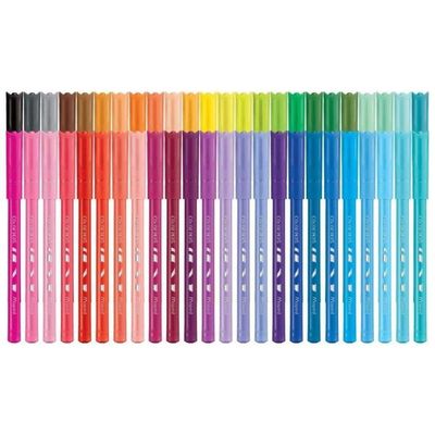 Caneta Hidrográfica Color´peps Ocean Polvo Com 48 Cores Maped