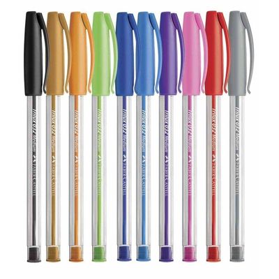 Caneta Esferográfica Trilux Com 10 Cores 20 Unidades Faber-castell