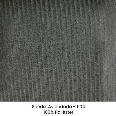 Sofa 3 Lugares Retro Polo 200cm Com Almofada Suede 1104 Ezz 1104