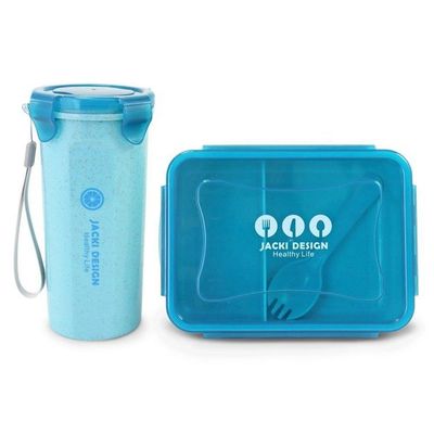 Kit Fitness De 3 Pçs - Elementos Azul