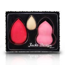 Kit Com 3 Esponjas Jacki Design Vermelho