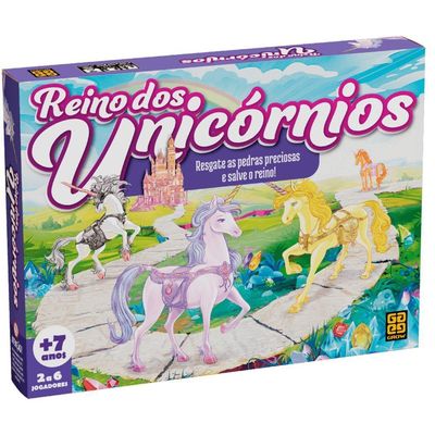 Jogo Reino Dos Unicórnios - Grow Unica