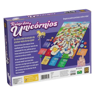 Jogo Reino Dos Unicórnios - Grow Unica