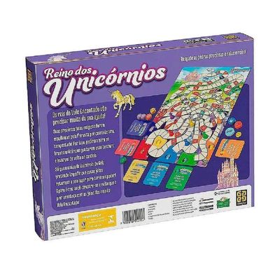 Jogo Reino Dos Unicórnios - Grow Unica