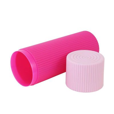 Conjunto Pote Organizador E Porta Acessórios Multiuso Rosa