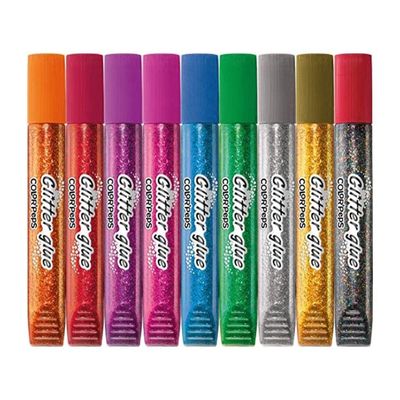 Cola Glitter Color'peps 10,5ml Com 9 Cores Maped