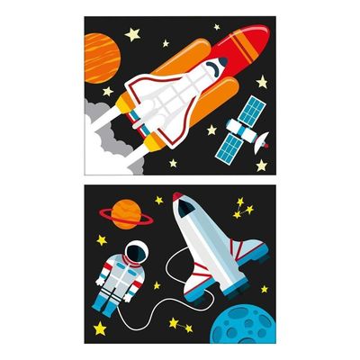 Cartelas De Pintura Mágica 6 Unidades Tilibra Espaço