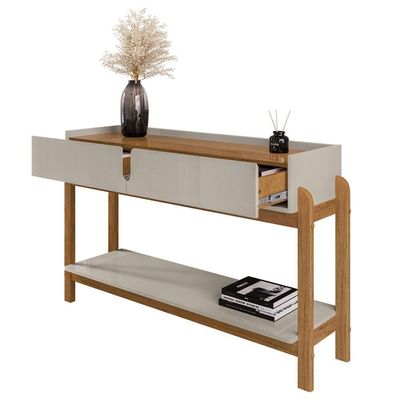 Aparador 2 Gavetas 50524 130cm Off White Cedro Dcasa Off White Cedro