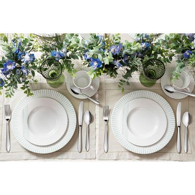 Prato Sobremesa Tramontina Monocroma Em Porcelana Decorada 21 Cm