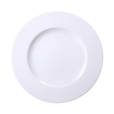Prato Raso Tramontina Mesh Em Porcelana Decorada 28 Cm