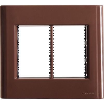 Placa 6 Postos 4x4 Tramontina Giz Madeira Suporte Tramontina