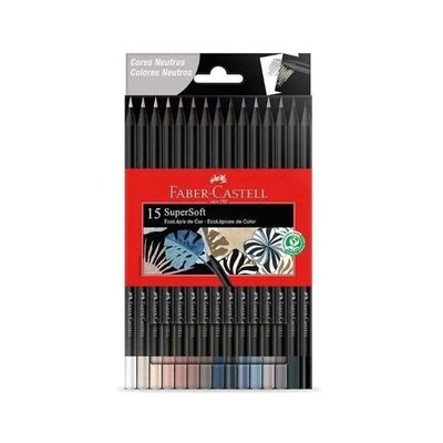 Kit Completo Supersoft Cores Quentes + Frias + Neutras Faber-castell