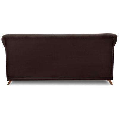 Sofa 2 Lugares Retro Polo 180cm Com Almofada Suede 1102 Ezz 1102