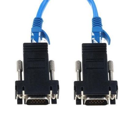 Adaptador Extensor Vga Via Cabo Rede Rj45 - Par