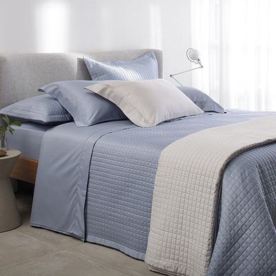 Jogo Cama Casal Buddemeyer 300 Fios Bud Vision New Colors 2 Azul 081