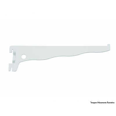 Suporte Trilho Branco 25Cm 8511025