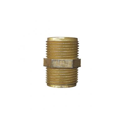 Niple Metal Amarelo 3/4"X3/4"