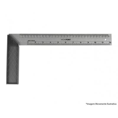 Esquadro Pvc Momfort 14/35Cm 616014