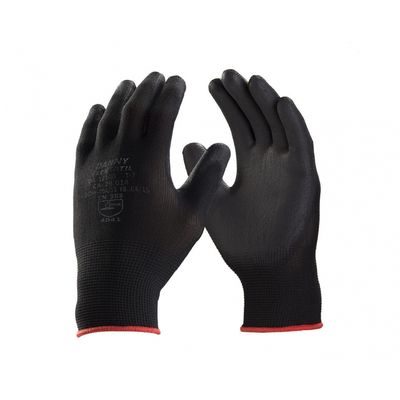 Luva Flextactil Tricotada Nylon Preta B G