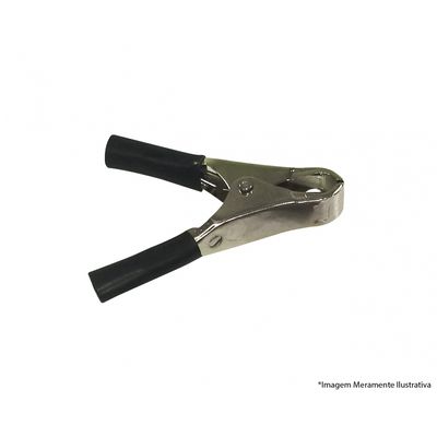 Garra Jacare Clip Med Pt 10A 023555 c/10pcs