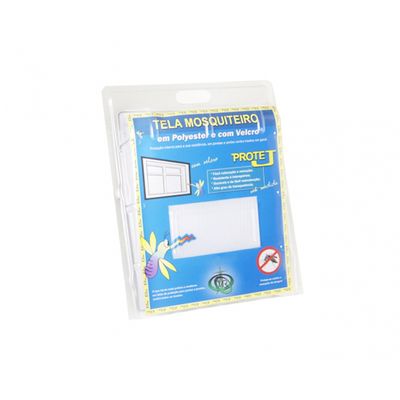 Tela P/janela C/velcro Br 1,25x1,25 402/prot.p