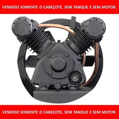 Cabeçote Compressor Chiaperini Cj 5.2 Bpv Cj 10+Bpv 5.2 e 10 Pés