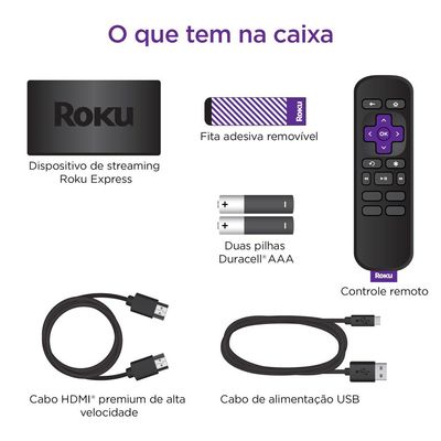Roku Express Estéreo HDMI 3930BR