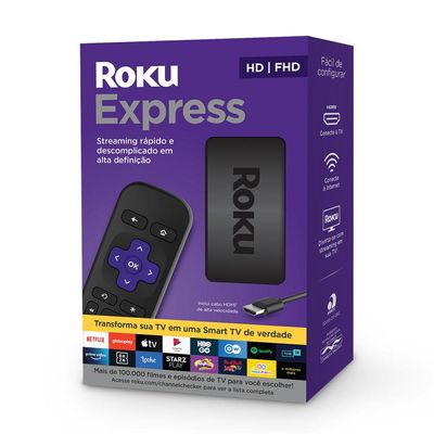 Roku Express Estéreo HDMI 3930BR