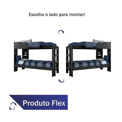Colchão Pérola Polar (2un) + Beliche Indy Branco