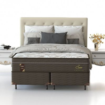 Conjunto Box King Mola Ensacada Probel Cairo Ultra Gel (193x203x56cm)