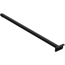Suporte Refletor Fachada Banner Braço 70 Cm - Preto