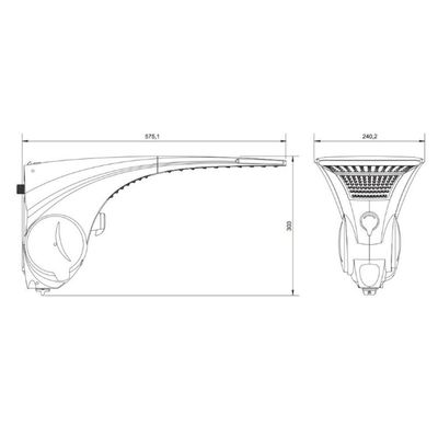 Ducha Duo Shower Eletrônica 220v - Lorenzetti Quadra