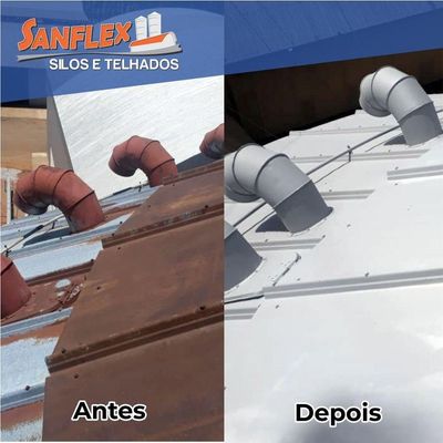 Sanflex Silos E Telhados Branco 3,6kg