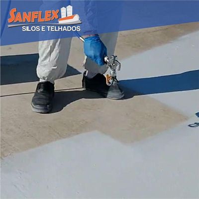 Sanflex Silos E Telhados Branco 18kg