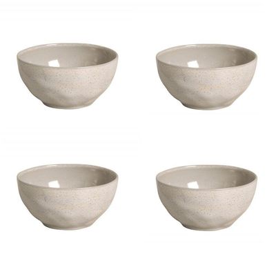 Conjunto De Cumbucas 04 Peças Orgânico Latte Porto Brasil