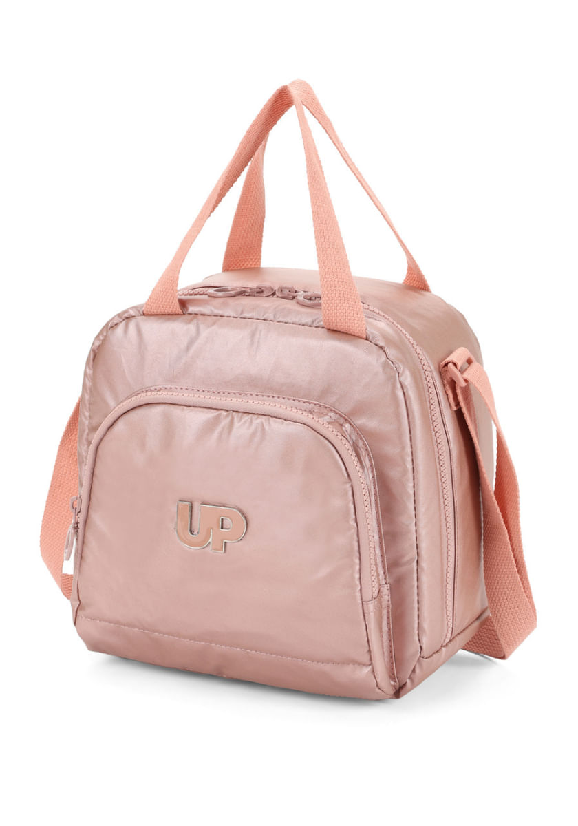 Kit Mochila Juvenil Estojo e Lancheira Rose Luxcel - MC47243