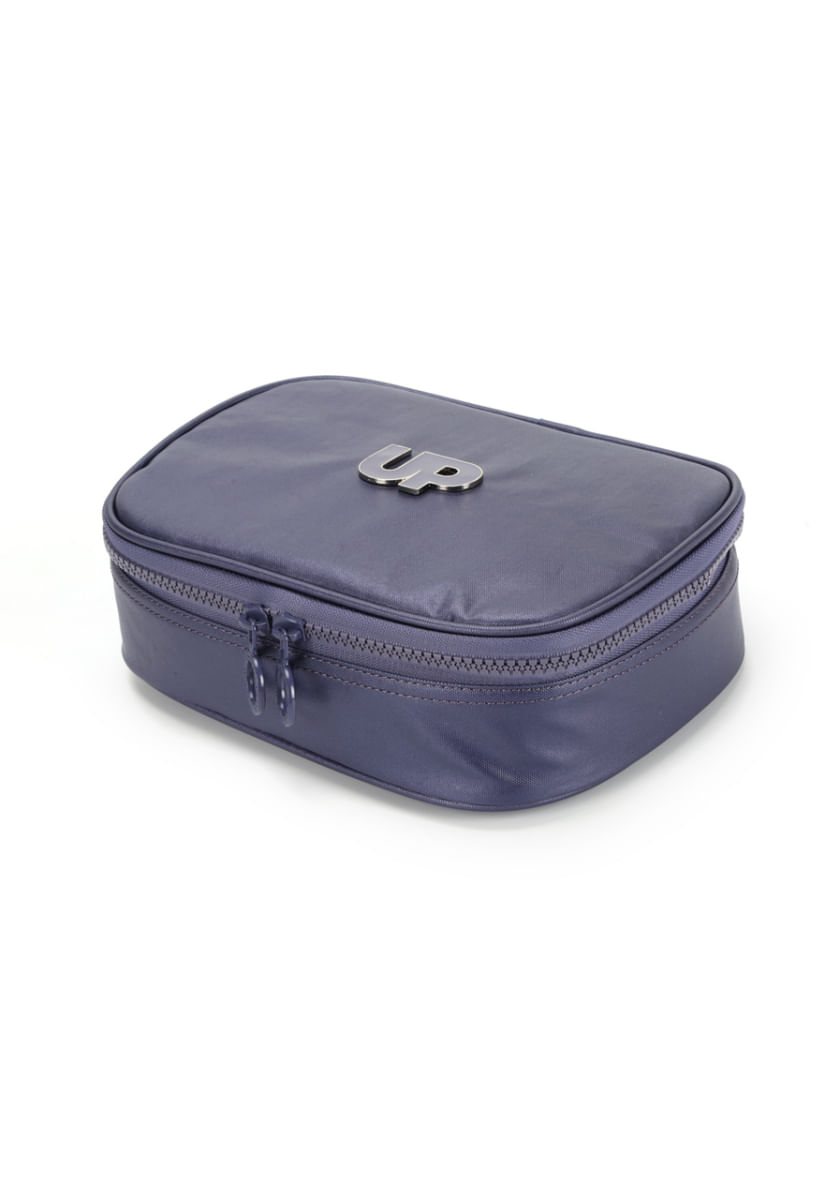 Kit Mochila Juvenil Estojo e Lancheira Azul Luxcel - Up4You