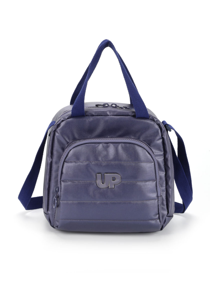 Kit Mochila Juvenil Estojo e Lancheira Azul Luxcel - Up4You
