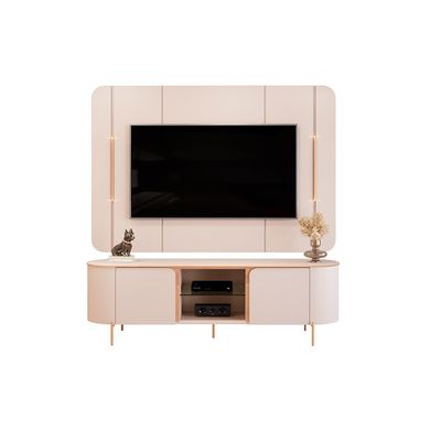Painel para TV até 65 DJ Móveis Adele Off White