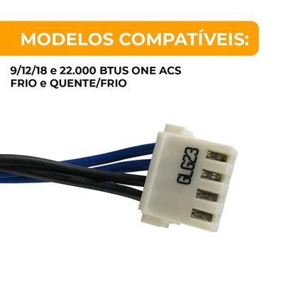 Sensor De Temperatura E Degelo 9-12-18-22.000 Btus One Acs Agratto 4758 único